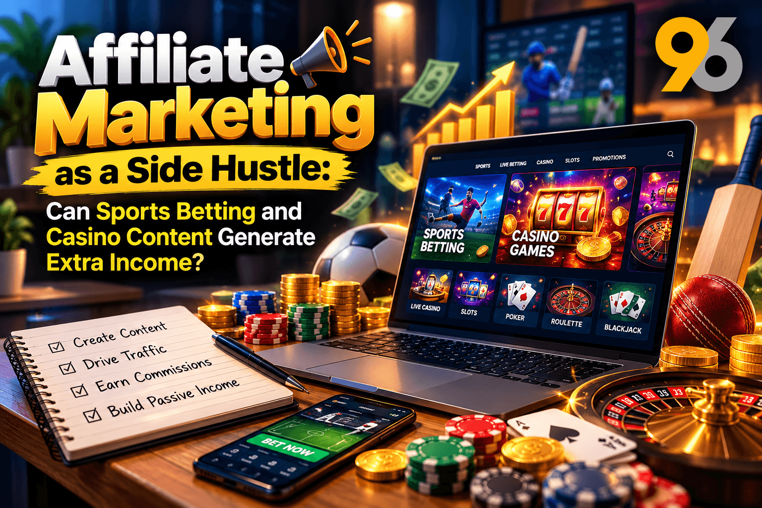 Affiliate Marketing as a Side Hustle: Can Sports Betting and Casino Content Generate Extra Income?